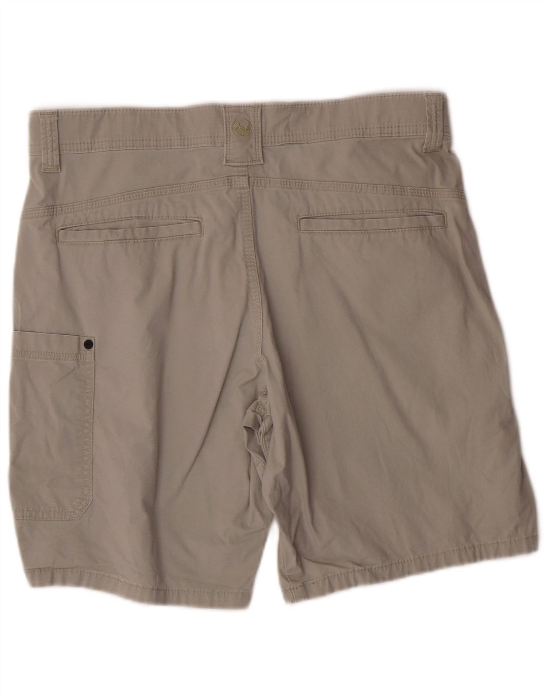 WRANGLER Mens Cargo Shorts W32 Medium Grey Cotton