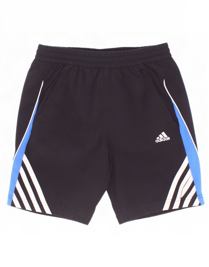 Αθλητικό σορτς Adidas Boys 9-10 ετών Μαύρο Colourblock Πολυεστέρας
