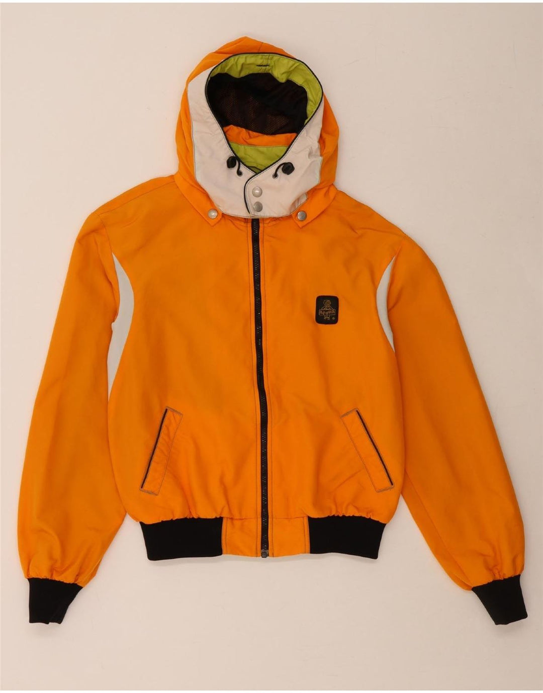 REFRIGIWEAR Γυναικείο Cruz Bomber Jacket UK 16 Large Orange Colourblock
