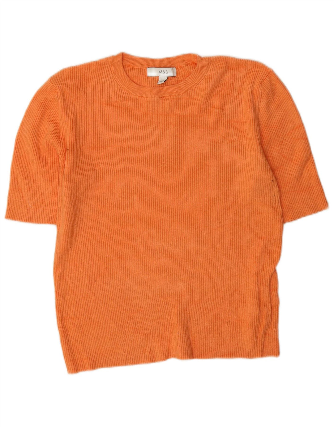 Marks & Spencer Γυναικείο T-Shirt Top 14 Μεγάλη πορτοκαλί βισκόζη
