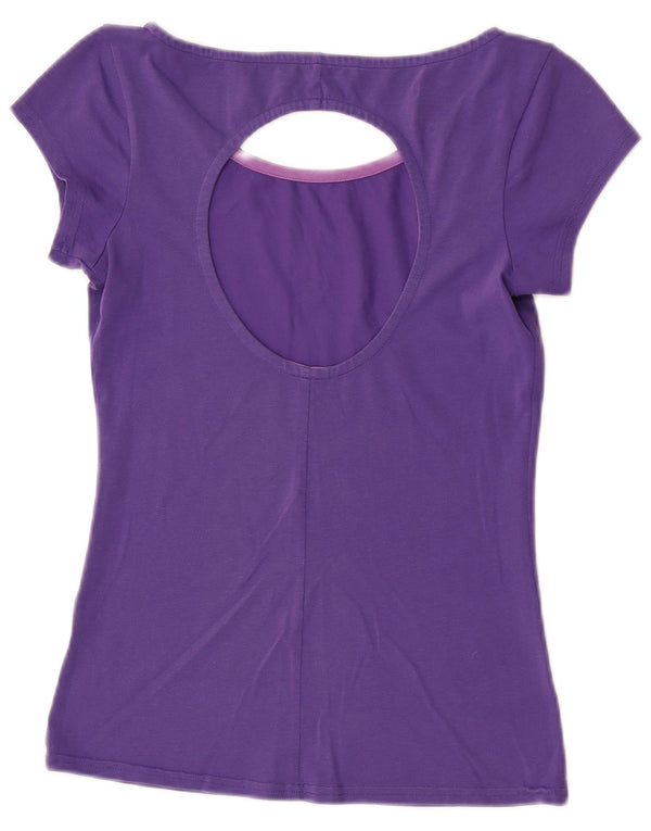 Γυναικείο γραφικό μπλουζάκι Nike Dri Fit Top UK 4/6 XS Purple