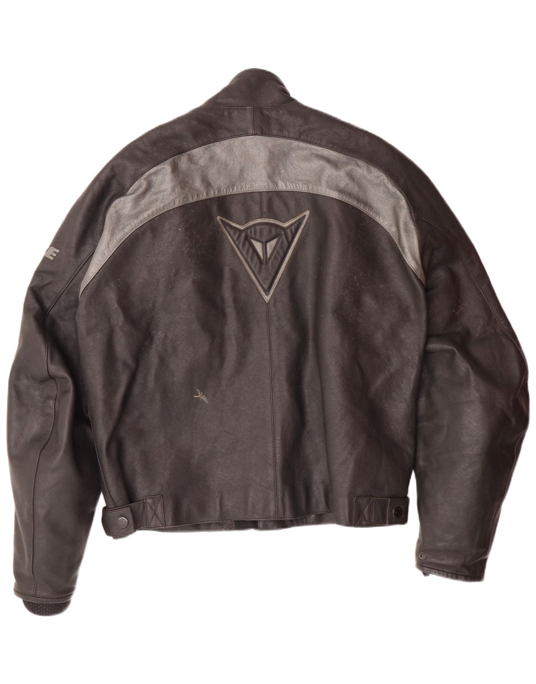 DAINESE Ανδρικό τζάκετ Racer με γραφικό μέγεθος 54 Μεγάλο μαύρο δερμάτινο χρώμα