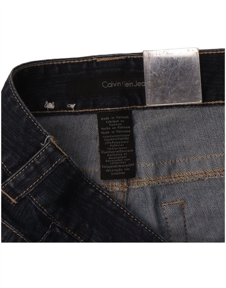 Γυναικεία τζιν Calvin Klein US 6 Medium W30 L32 Navy Blue Cotton