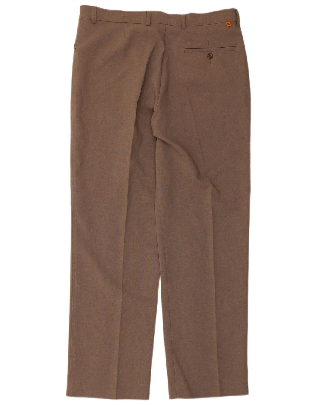 Ανδρικό ίσιο casual παντελόνι FARAH W36 L31 Καφέ Πολυεστέρας