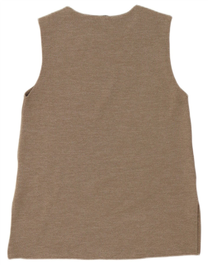Zara Γυναικείο Γιλέκο Τοπ UK 10 Small Beige