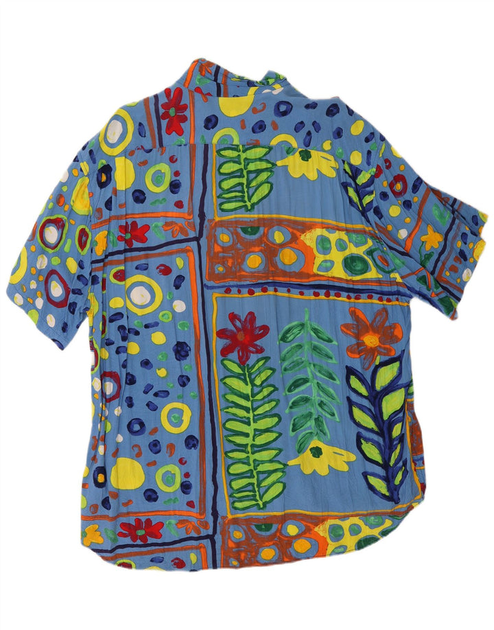 Ανδρικό κοντομάνικο πουκάμισο JAMS WORLD XL Πολύχρωμο Floral