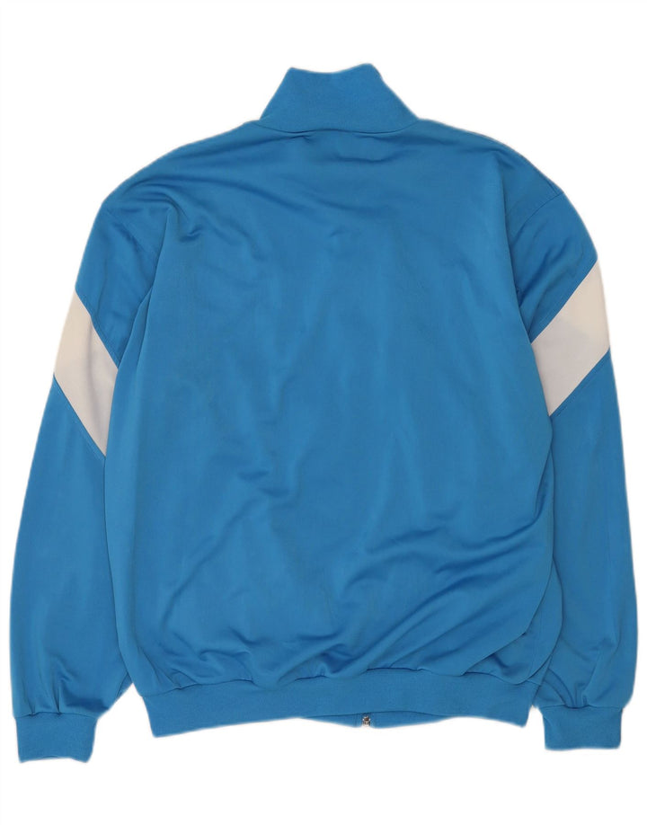 Ανδρική φόρμα Adidas Top Jacket UK 40/42 Medium Blue Colorblock Polyester