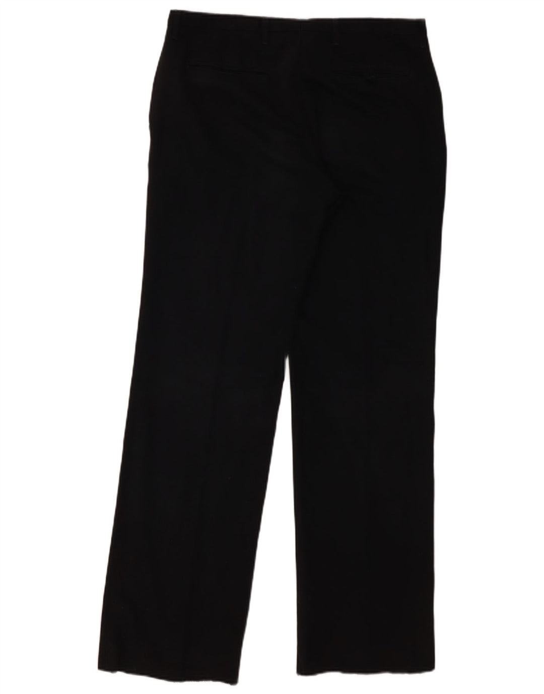 Zara Ανδρικό ίσιο παντελόνι Chino EU 42 Large W32 L32 Μαύρο πολυεστέρα