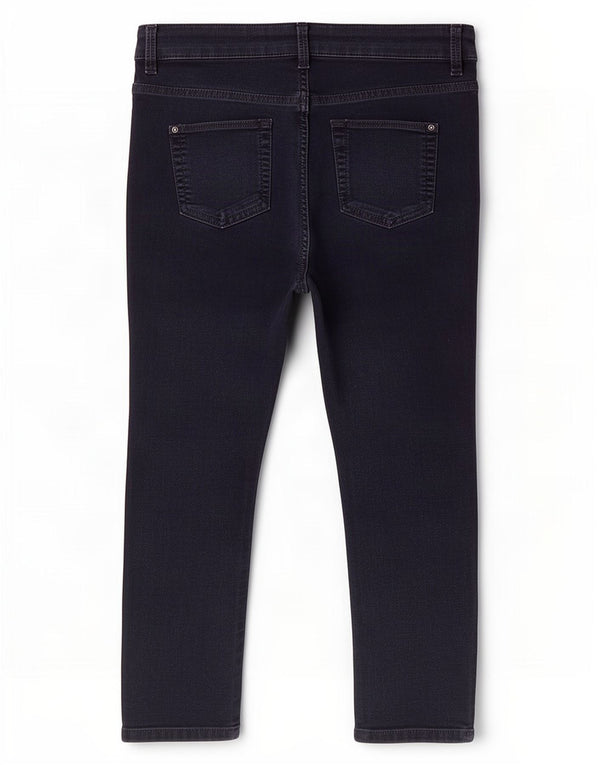 Marks & Spencer Γυναικεία Capri Skinny Jeans UK 10 Small W28 L21 Navy Blue