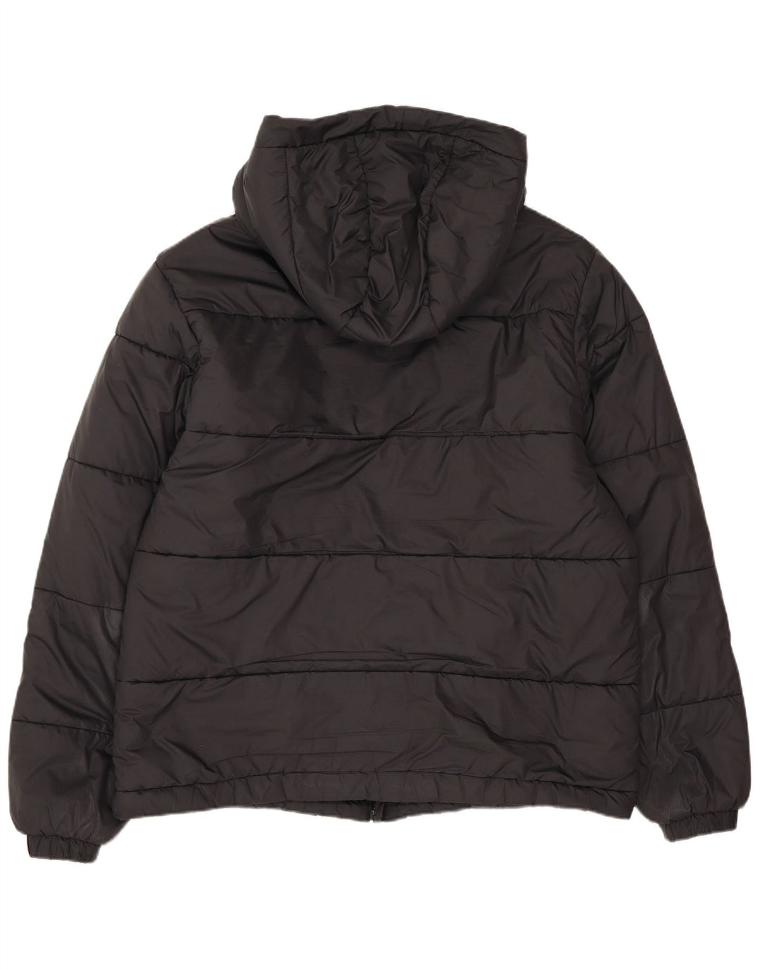 Ανδρικό μπουφάν Adidas Primegreen με κουκούλα UK 36 μικρό μαύρο πολυεστέρα