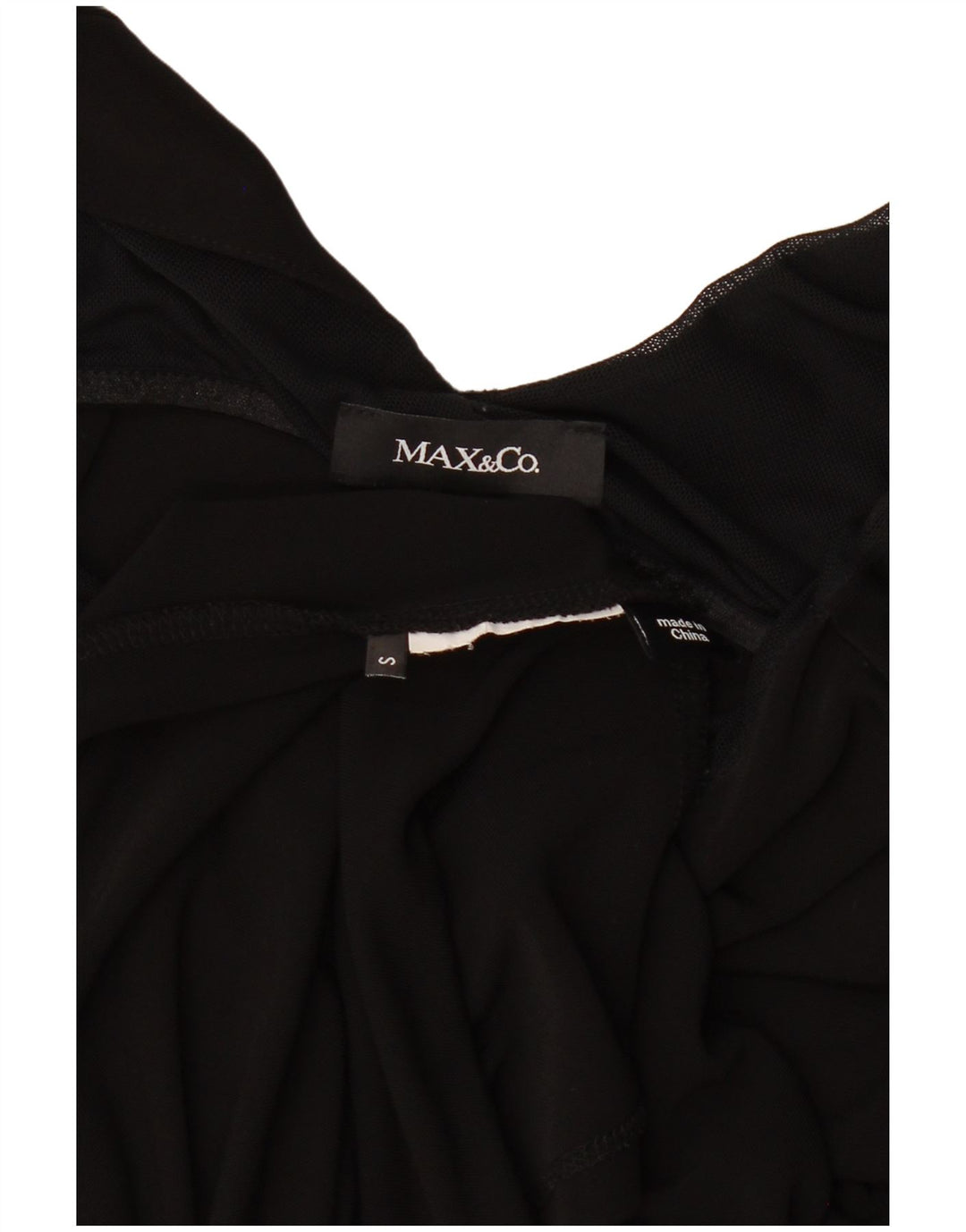Max & Co. Γυναικείο Αμάνικο Oversized Φούσκα UK 10 Small Black