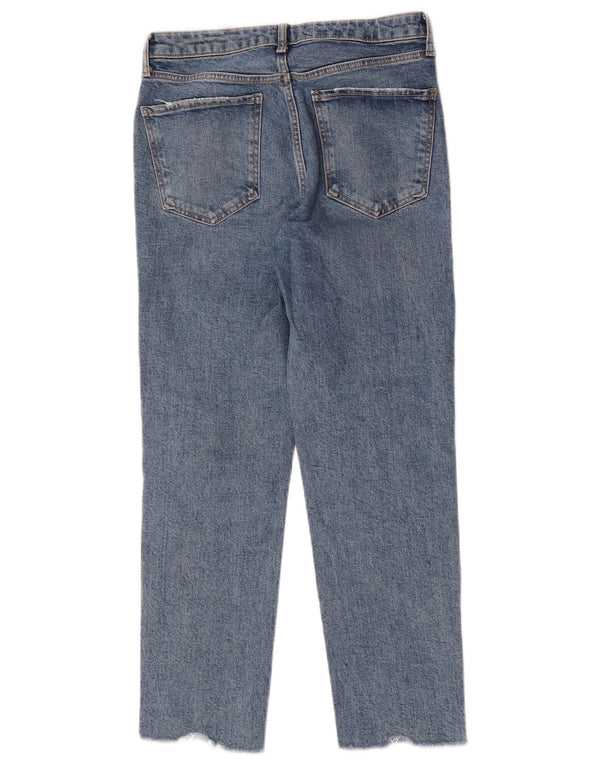 Zara Γυναικείο Ψηλόμεσο Τζιν EU 40 Medium W30 L26 Μπλε βαμβακερό