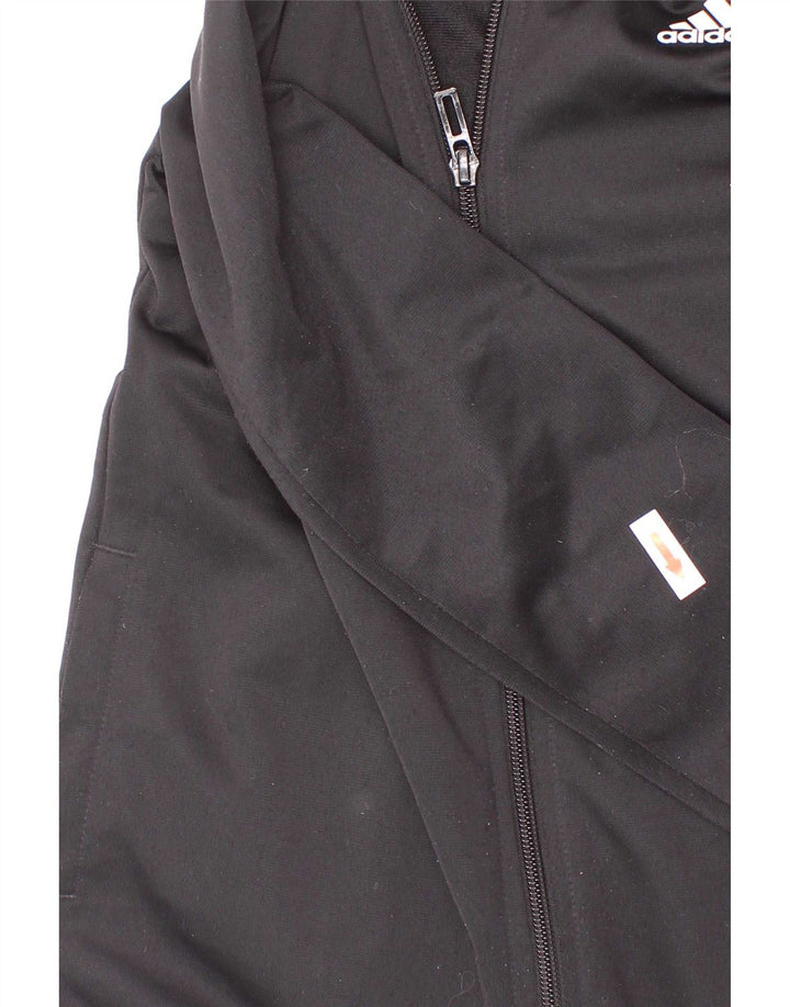 Adidas Boys Graphic αθλητική φόρμα Top Jacket 9-10 Years Μαύρο Πολυεστέρας