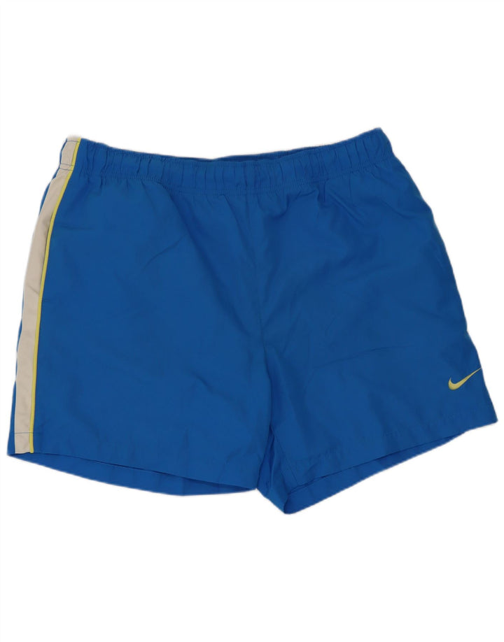 Ανδρικό σορτς κολύμβησης Nike σε μεγάλο μπλε χρώμα από πολυεστέρα