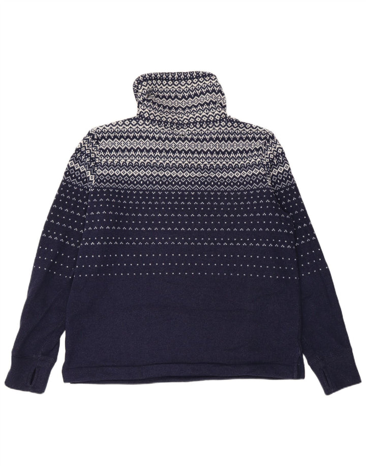 VINEYARD VINES Γυναικεία φούτερ Jumper UK 14 Medium Navy Blue Fair Isle