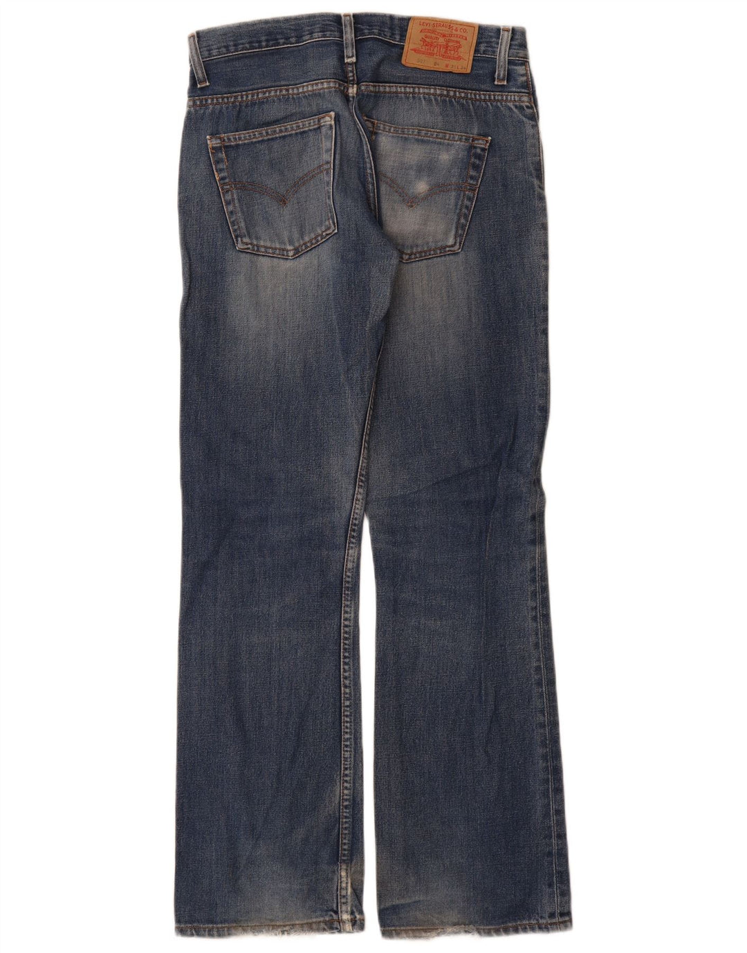 Levi's Mens 507 Bootcut Jeans W31 L34 Μπλε βαμβακερό