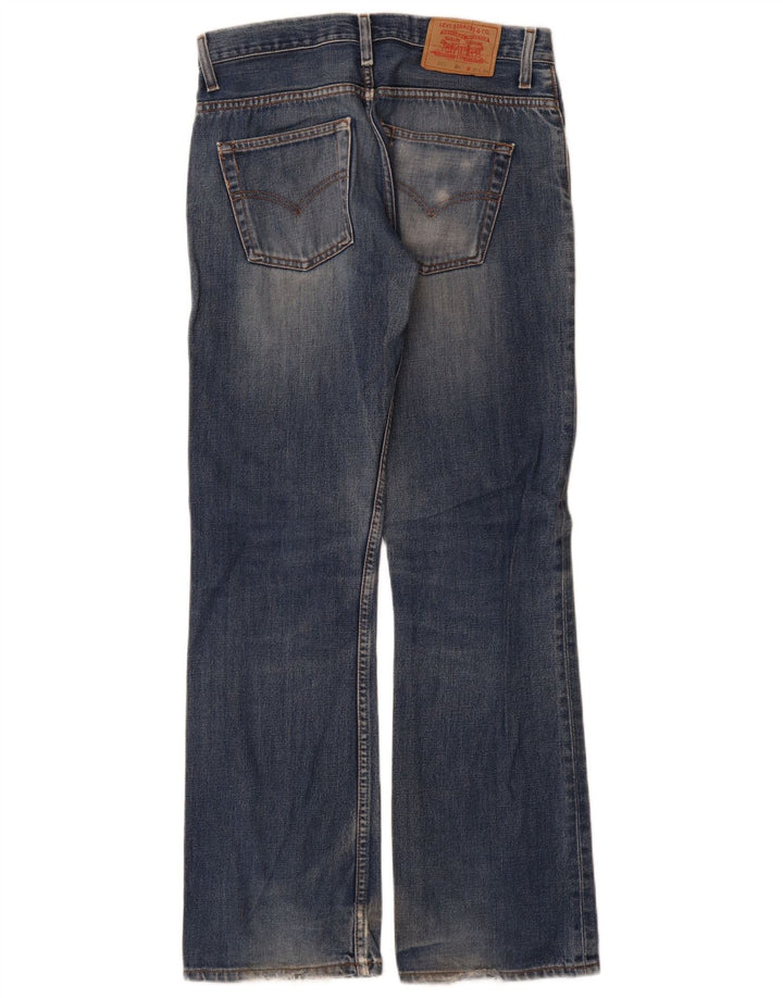 Levi's Mens 507 Bootcut Jeans W31 L34 Μπλε βαμβακερό