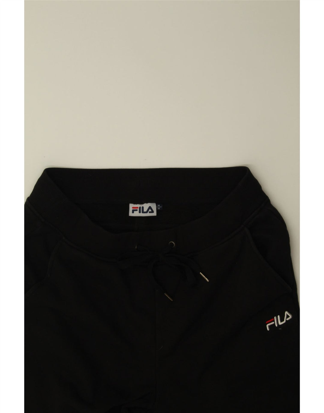 FILA Mens Tracksuit Trousers Joggers Medium  Black Cotton Vintage Fila and Second-Hand Fila from Messina Hembry 