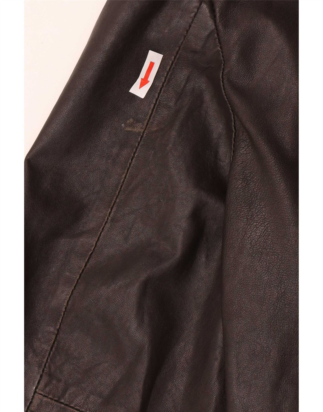 Ανδρικό δερμάτινο τζάκετ Superdry Military UK 42 XL Brown