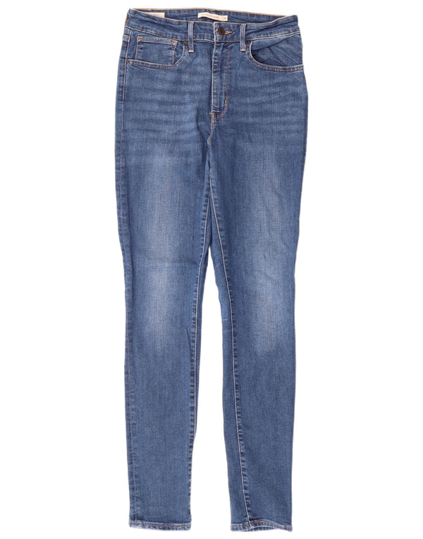 LEVI'S Γυναικείο 721 Ψηλό Skinny Jeans W30 L32 Μπλε βαμβακερό
