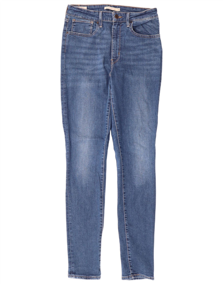 LEVI'S Γυναικείο 721 Ψηλό Skinny Jeans W30 L32 Μπλε βαμβακερό