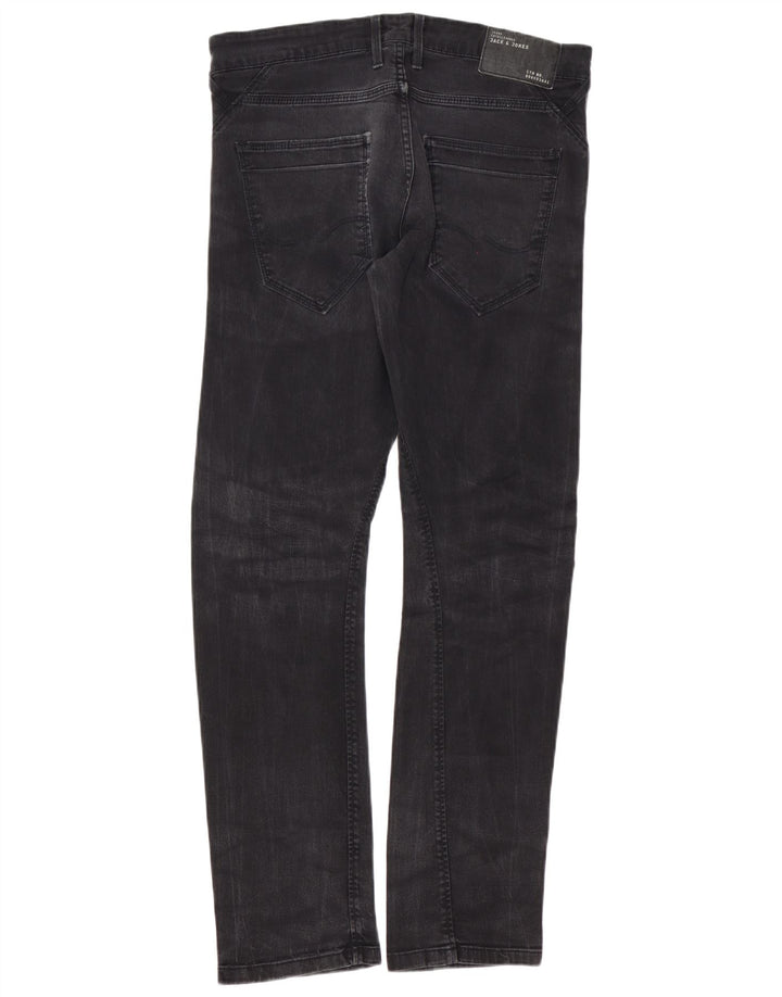 Jack & Jones Ανδρικό Slim Jeans W32 L34 Μαύρο