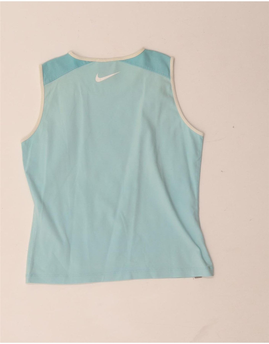 Γυναικείο γιλέκο Nike Crop Graphic Top UK 10/12 Medium Turquoise
