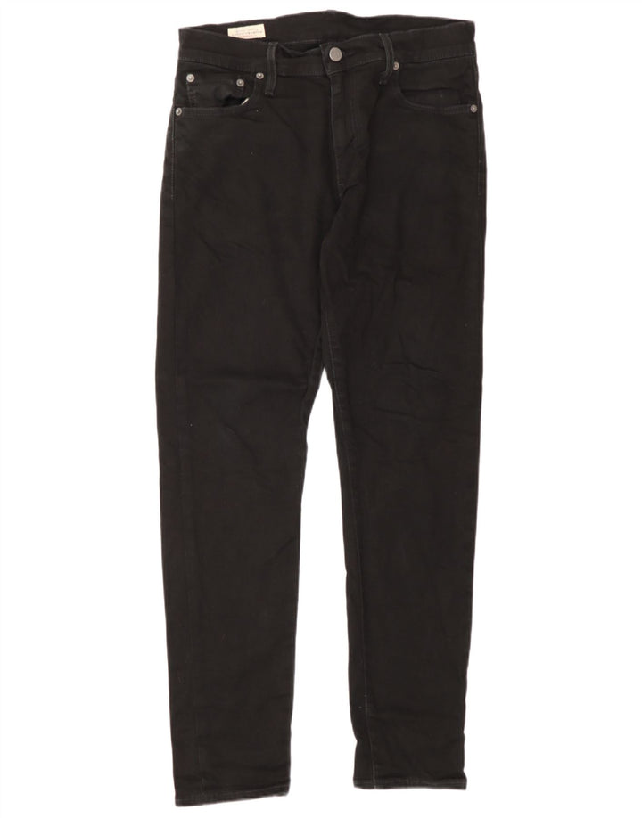 Ανδρικό τζιν Levi's Slim W30 L30 μαύρο βαμβακερό