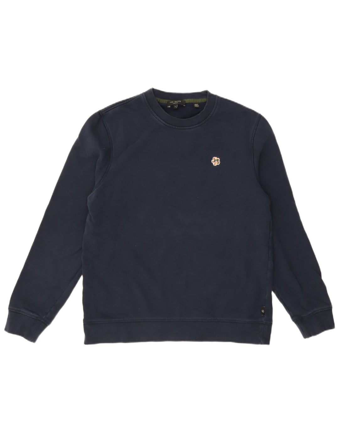 Ανδρικό φούτερ Ted Baker, Jumper, Μέγεθος 3, Βαμβακερό, Μεσαίο Navy Blue