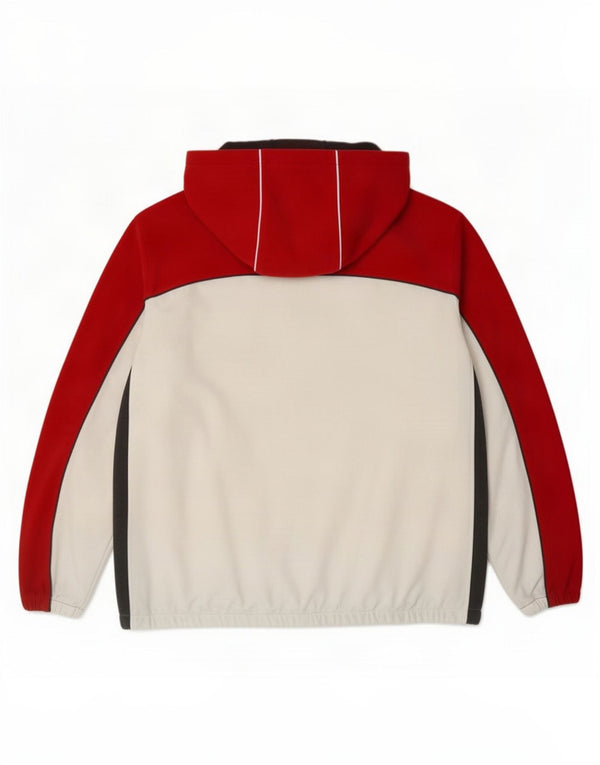 Ανδρική φόρμα με κουκούλα Diadora Top Jacket IT 52 Large Red Colourblock