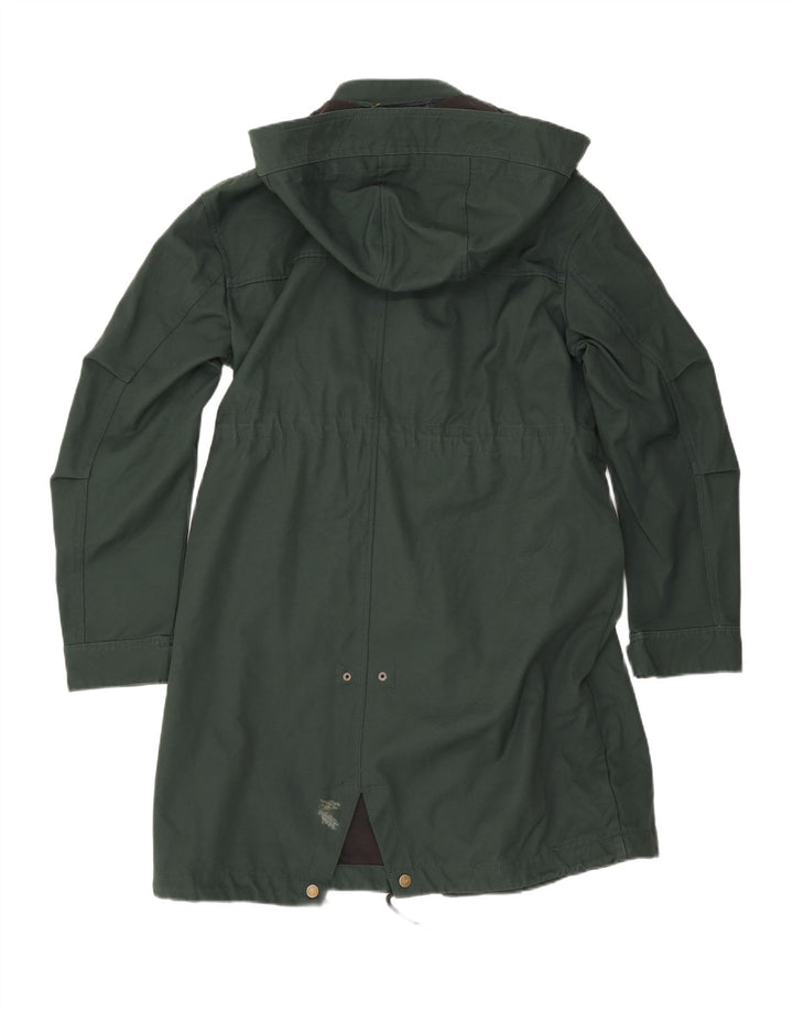 Zara Ανδρικό μπουφάν Parka με κουκούλα UK 36 Small Green