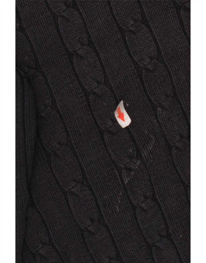 Marks & Spencer Ανδρικό μπλε πουλόβερ με λαιμόκοψη Harbor Crew Large Navy Blue
