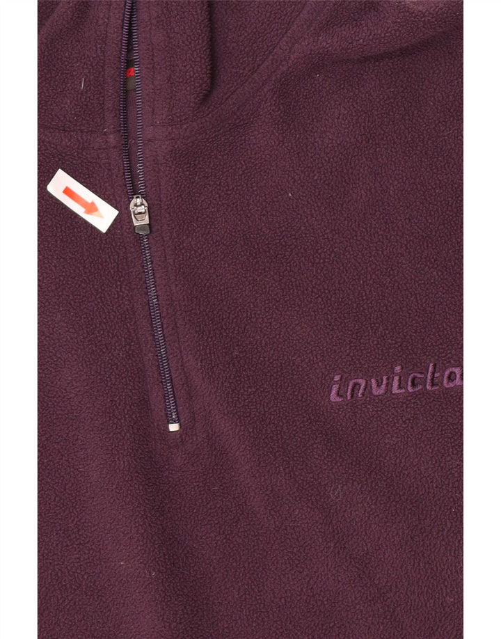 Invicta γυναικείο φερμουάρ με φερμουάρ Fleece UK 14 Medium Purple Polyester