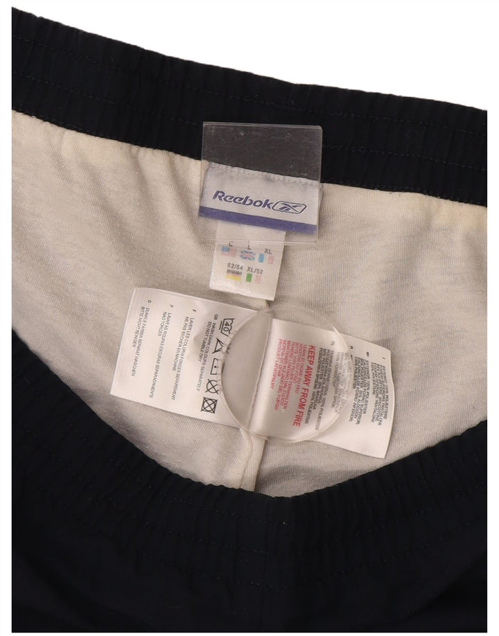 Ανδρική φόρμα Reebok Παντελόνι Joggers Large Navy Blue Polyester