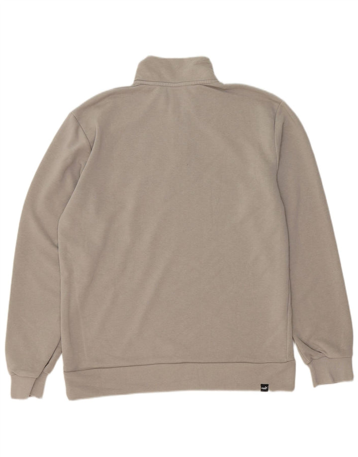 Ανδρικό φούτερ με φερμουάρ Puma Jumper Medium Grey