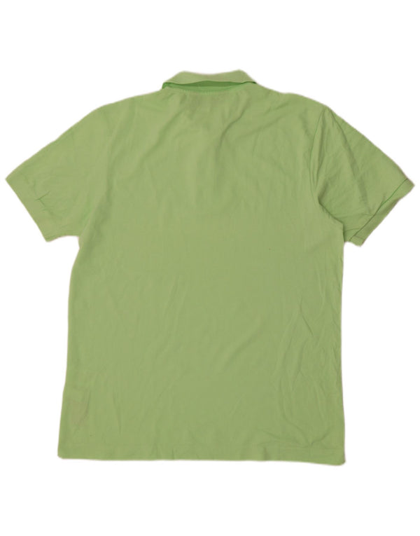 Kappa Mens Polo Shirt Large Green Cotton