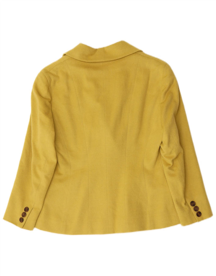 Trussardi Γυναικείο Μπουφάν Blazer 3/4 Sleeve IT 42 Medium Yellow