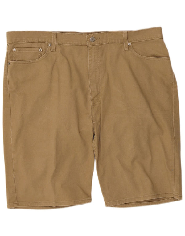 Levi's Mens 505 Denim Shorts W42 2XL Beige Cotton