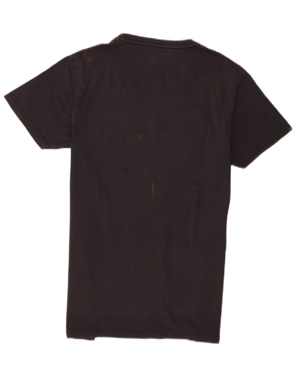 Calvin Klein Jeans Ανδρικό γραφικό T-Shirt Top Large Μαύρο