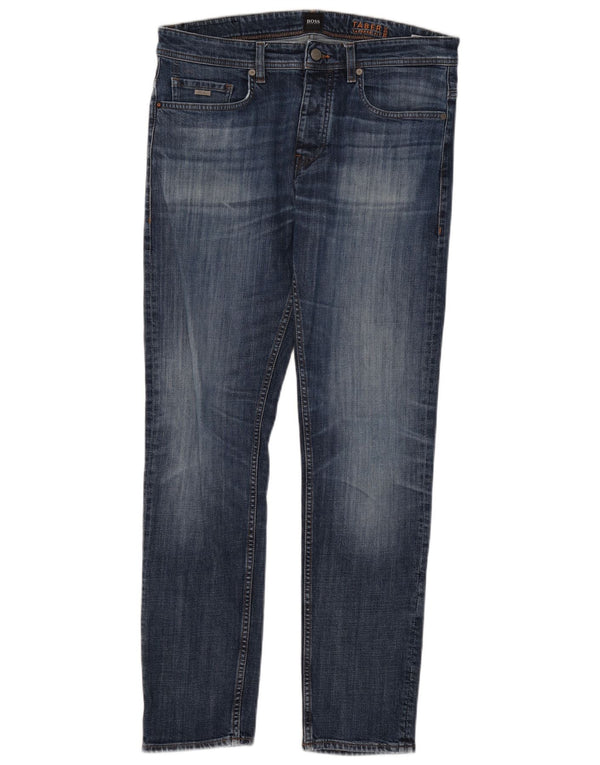 Ανδρικό τζιν Hugo Boss Taber Tapered W34 L32 Μπλε βαμβακερό