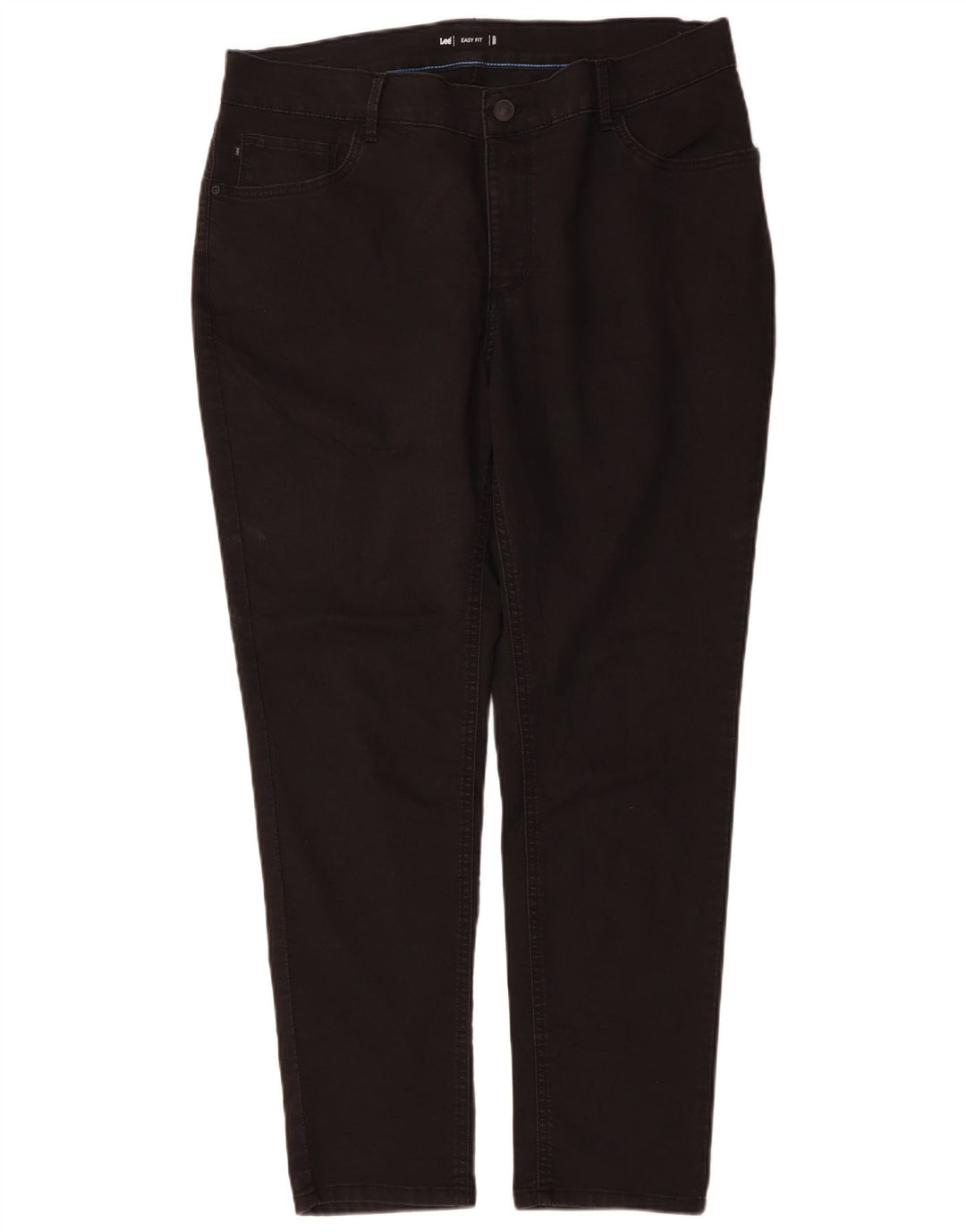 Lee Womens Easy Fit Slim Jeans US 18 2XL W36 L30 μαύρο βαμβακερό