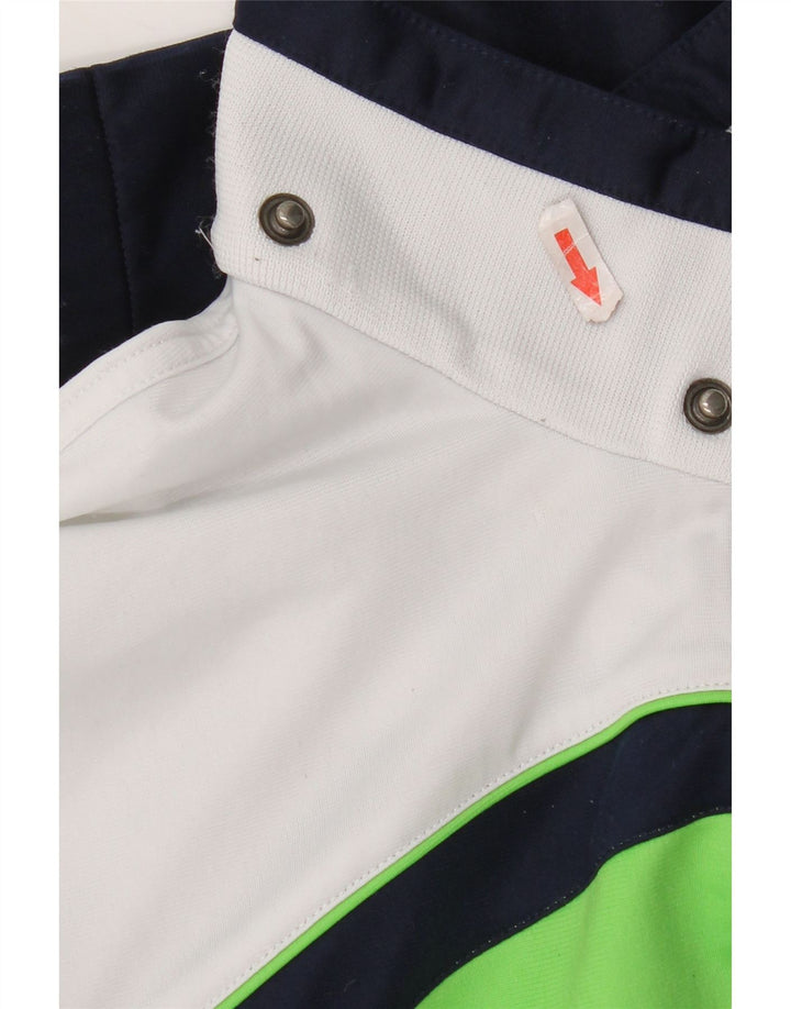 Ανδρική φόρμα Sergio Tacchini Top Jacket Small Navy Blue Colourblock