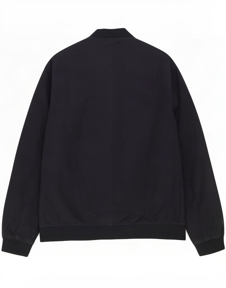 Ted Baker Ανδρικό μπουφάν Bomber Size 6 2XL Navy Blue Polyester