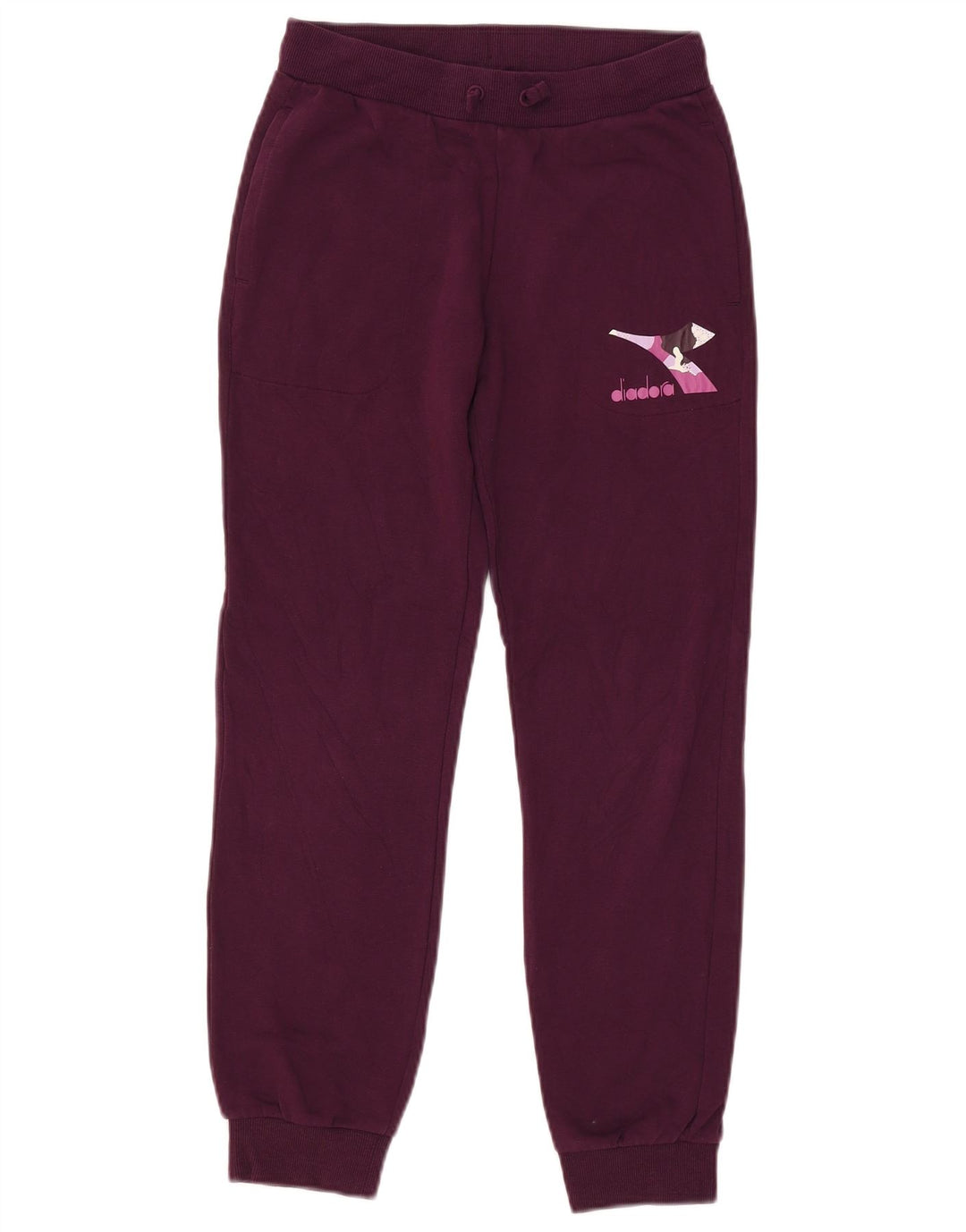 DIADORA Γυναικεία αθλητική φόρμα παντελόνι Joggers UK 18 XL Purple Camouflage