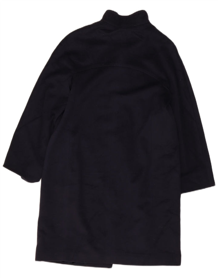 Max Mara Γυναικείο Πανωφόρι UK 16 Large Navy Blue Virgin Wool