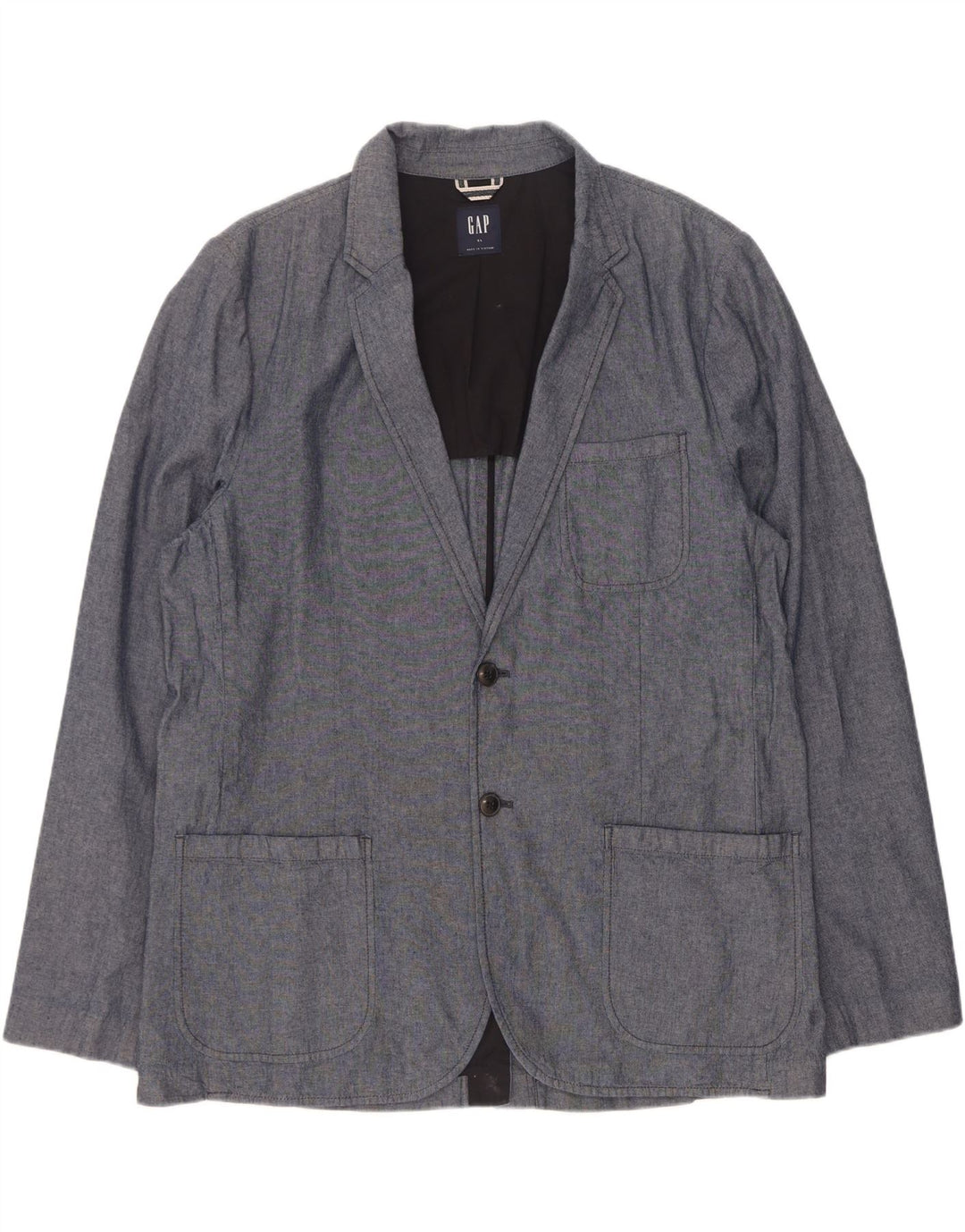 Ανδρικό μπουφάν Gap 2 Button Blazer UK 42 XL Navy Blue Cotton