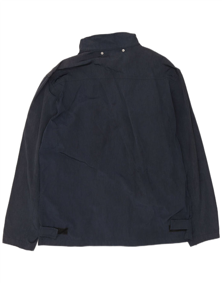 Ανδρικό μπουφάν Trussardi Rain IT 52 XL Navy Blue Polyamide