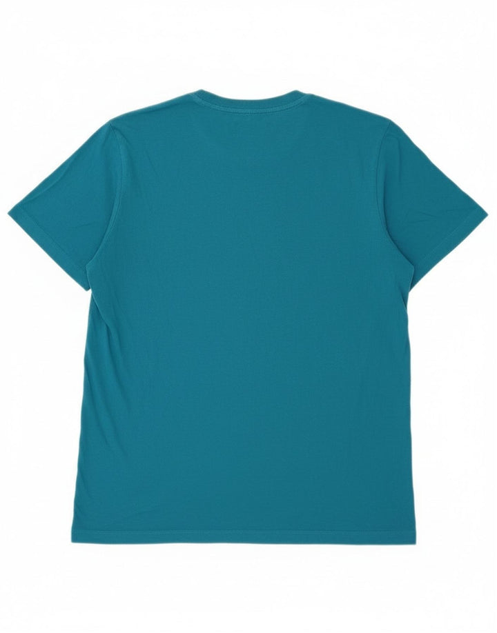 Superdry Γυναικείο T-Shirt Top μεγάλο μπλε βαμβακερό