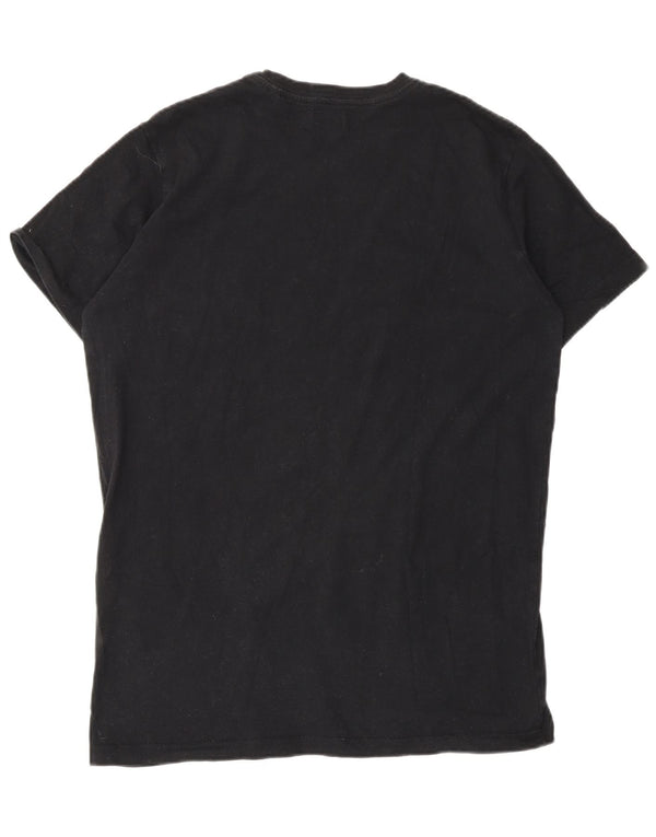 Ανδρικό γραφικό T-Shirt Diesel Top Large Μαύρο