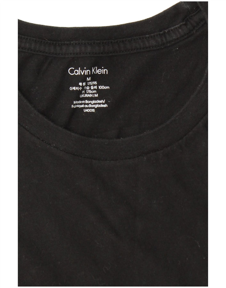Ανδρικό T-Shirt Calvin Klein Top Μεσαίο Μαύρο